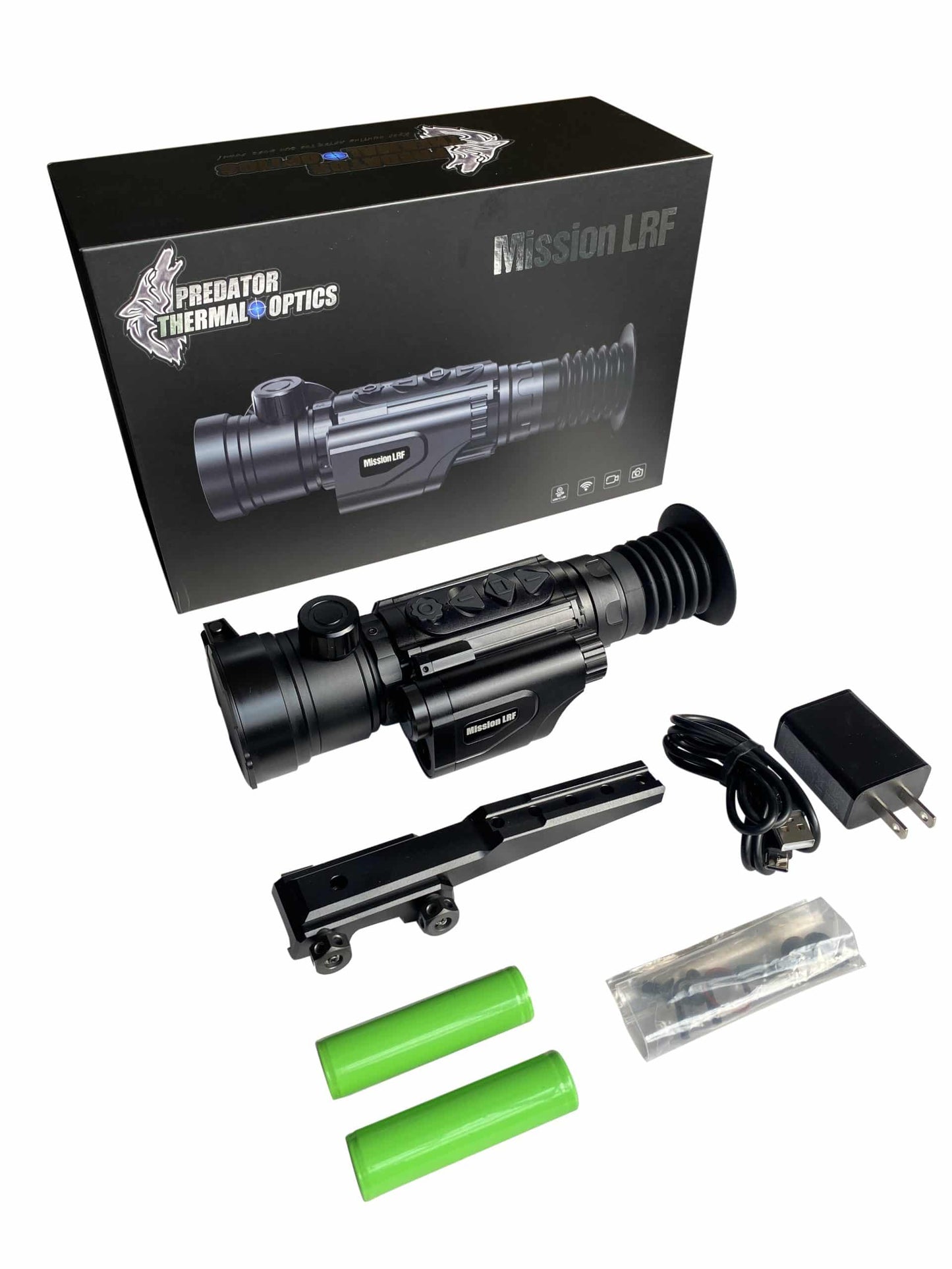 Predator Thermal Optics Mission LRF 50-384 Laser Rangefinder Thermal Riflescope