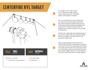 Atlas Target Works Know Your Limits KYL 3/8" Centerfire 4"-12" 3/8" Steel Targets