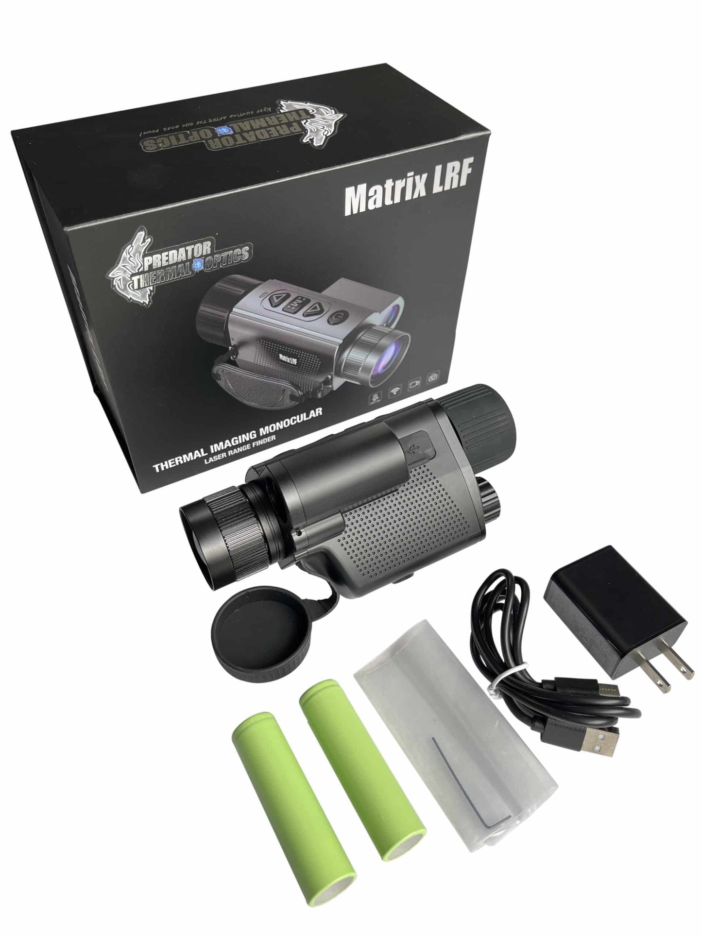 Predator Thermal Optics Matrix 35-384 LRF (Laser Rangefinder) Thermal Monocular