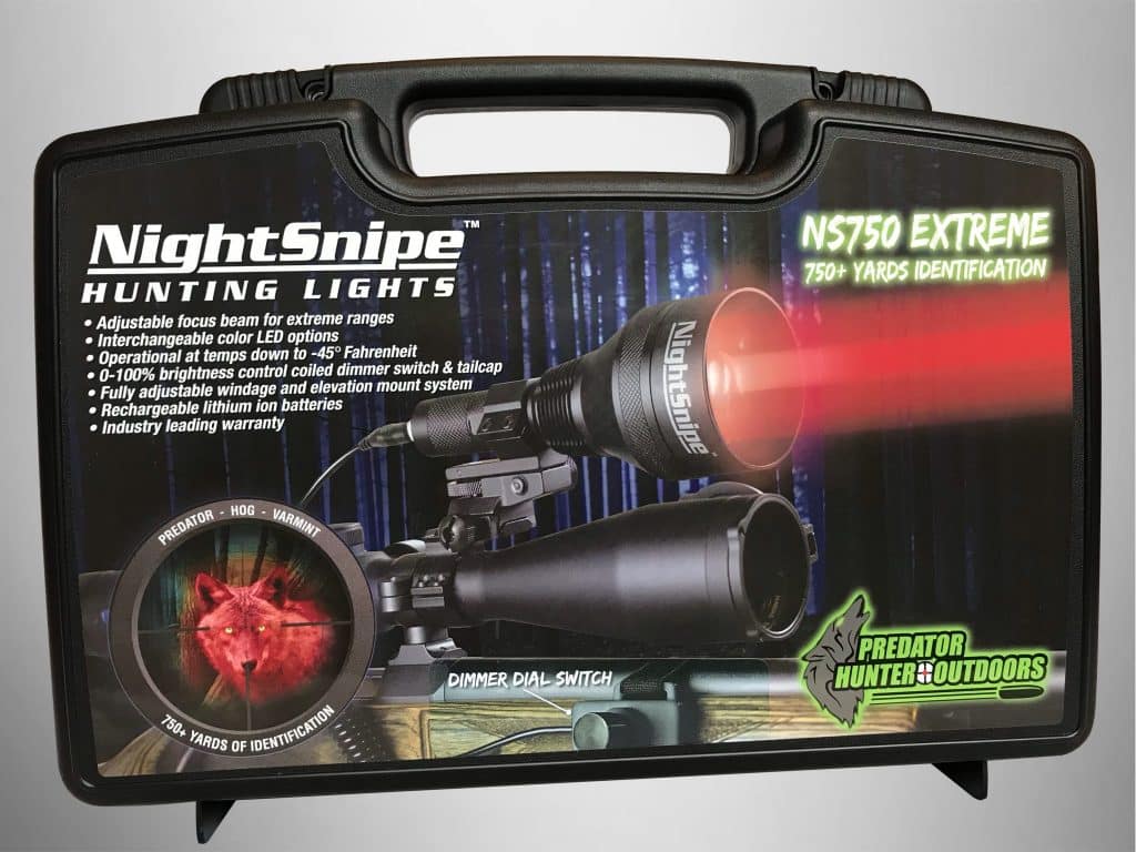 Class-2 NS750 Extreme Dimmable Hunting Light Kit, Red, Green, and White LEDs
