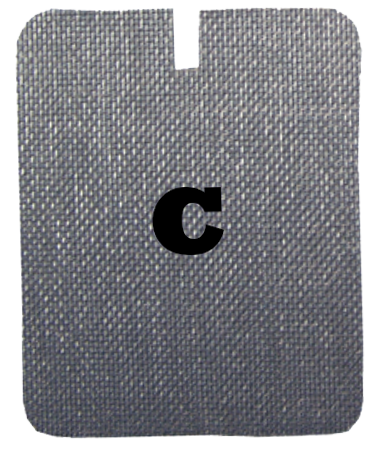 Fiberglass Pan Covers-For #2 & #3 Size Traps with Square Jaws