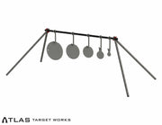 Atlas Target Works Know Your Limits KYL 3/8" Centerfire 4"-12" 3/8" Steel Targets