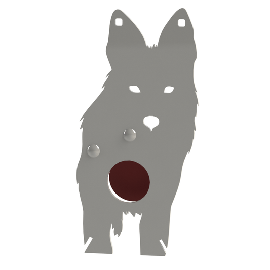 Coyote Reactive Target - Full-Size - Front Facing with Mobile Leg Base
