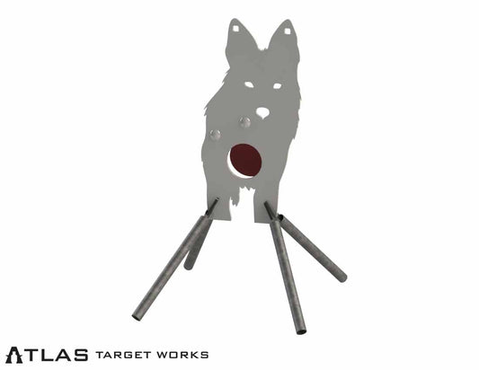 Coyote Reactive Target - Full-Size - Front Facing with Mobile Leg Base