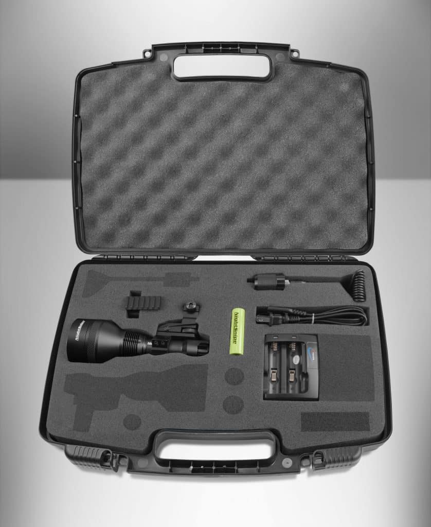 NightSnipe NS750 Extreme Dimmable IR (Infrared) Illuminator Hunting Light Kit