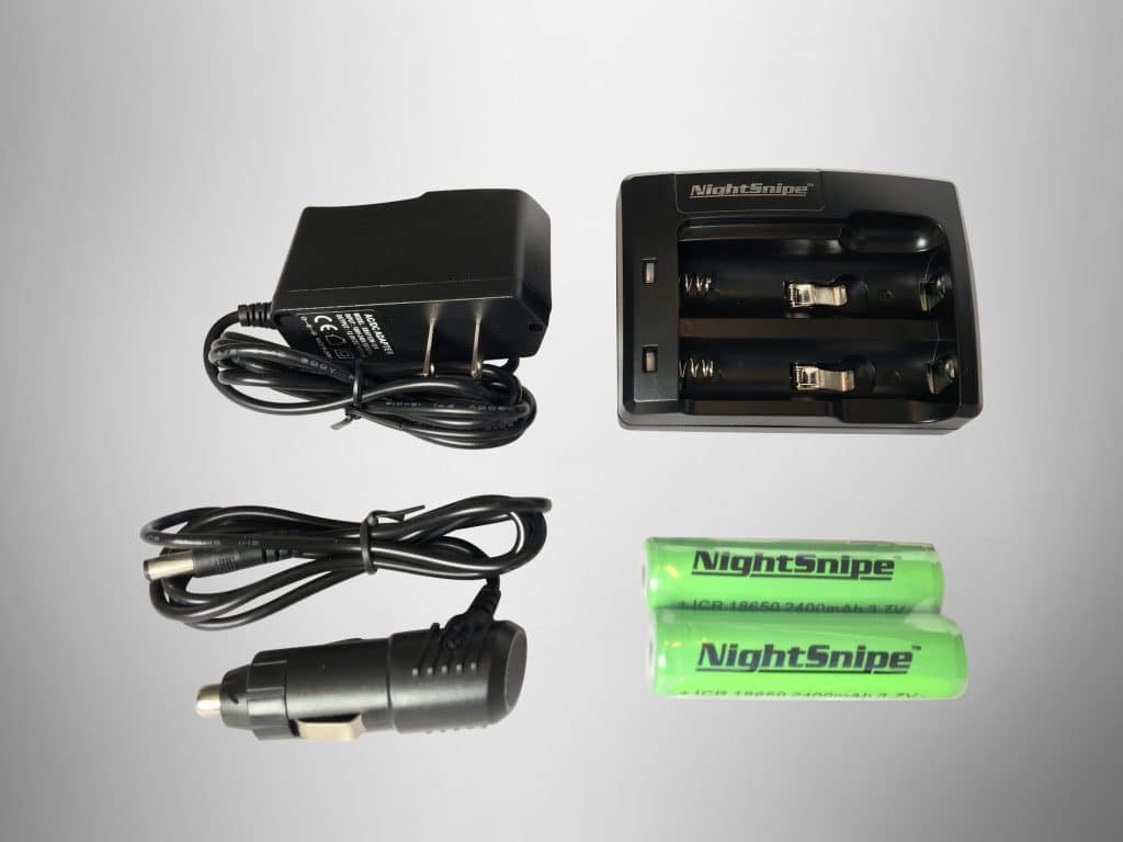 NightSnipe NS750 Extreme Dimmable IR (Infrared) Illuminator Hunting Light Kit