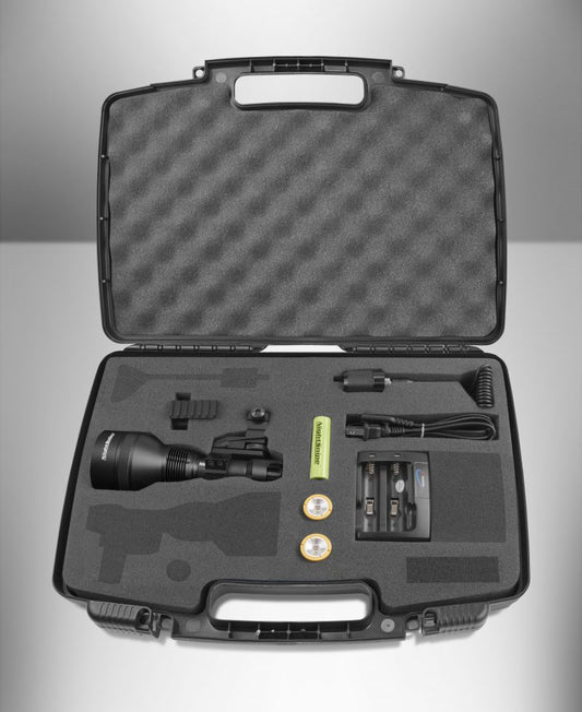 Class-2 NS750 Extreme Dimmable Hunting Light Kit, Red, Green, and White LEDs