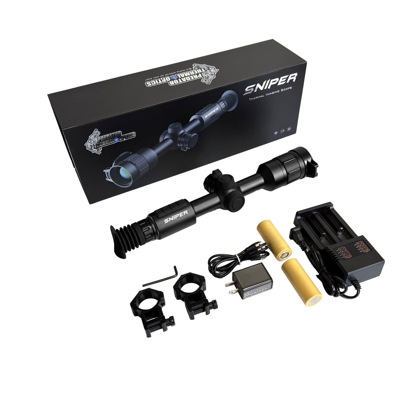 Predator Thermal Optics Sniper 50 - 640 3x - 24x