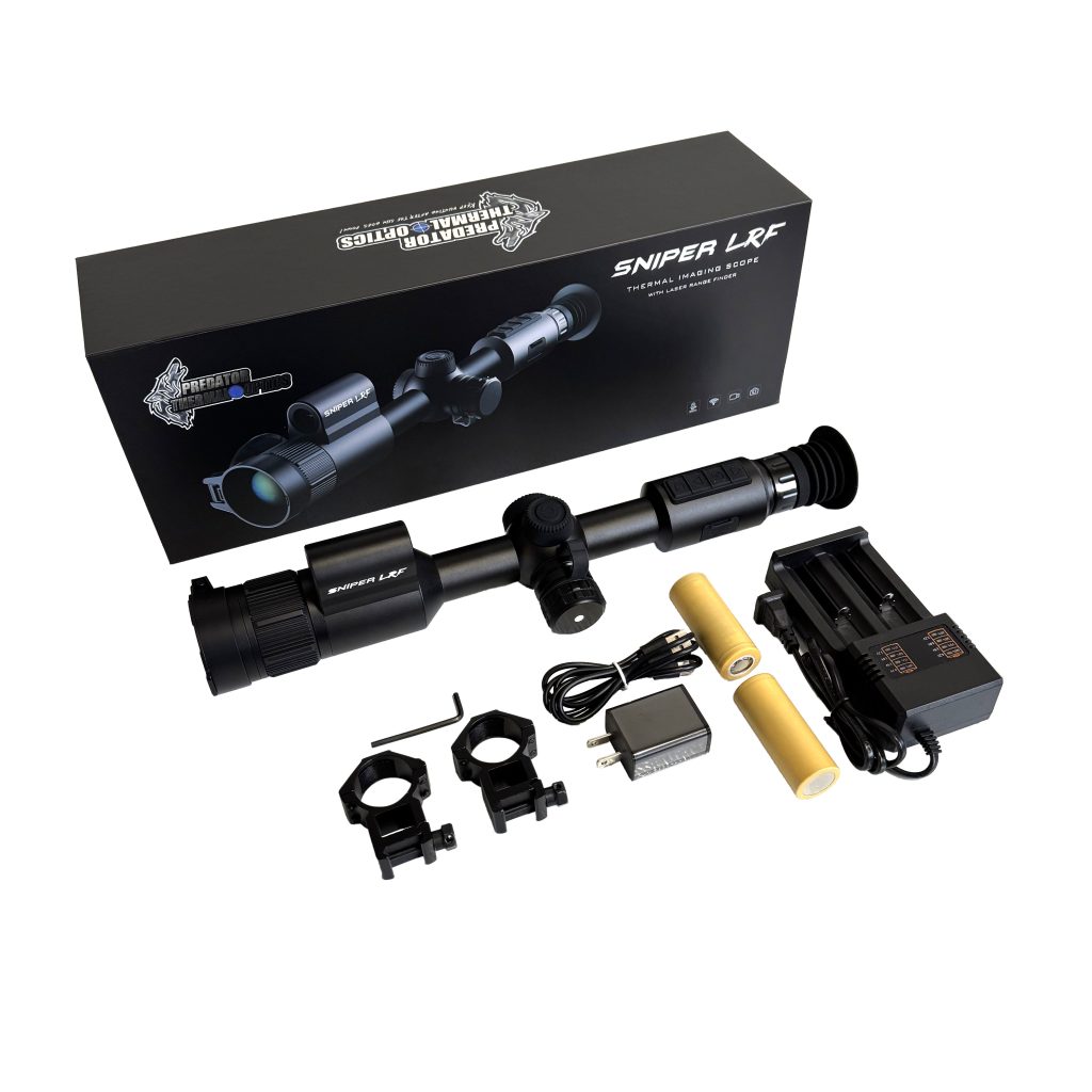 Predator Thermal Optics Sniper LRF 35-384 Laser Rangefinder Thermal Riflescope