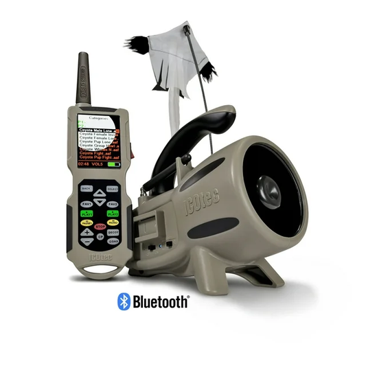 ICOtec NOMAD+ Programmable Predator Call/Decoy with Bluetooth (165 calls)