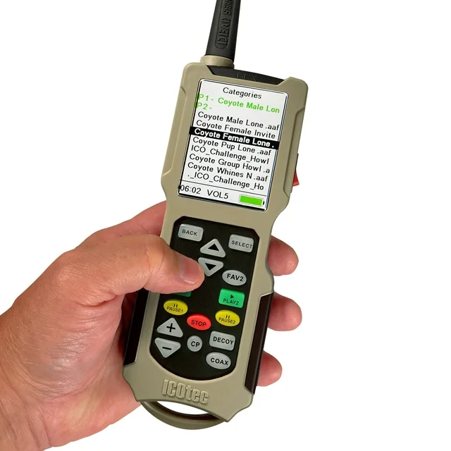 ICOtec NOMAD+ Programmable Predator Call/Decoy with Bluetooth (165 calls) - image 2